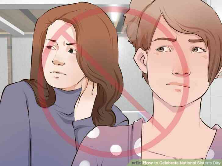 Image intitulée célébrera la Sœur du Jour de l